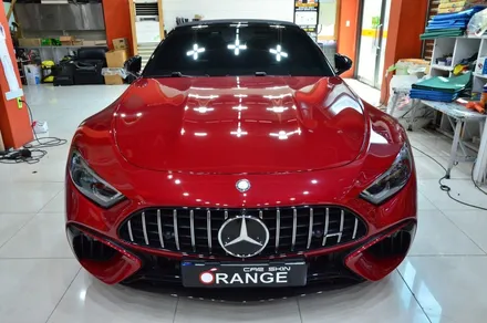 대전카스킨 + 오렌지카케어 + 오렌지카스킨 + 전체랩핑 + 전체PPF + Mercedes-Benz + SL63AMG + SL63 + KEEP GAURD PPF / 대전 유성구 원신흥동