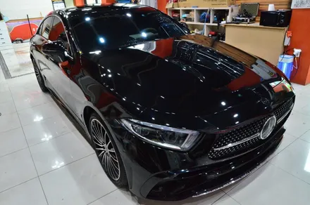 대전카스킨 + 오렌지카케어 + 오렌지카스킨 + 전체랩핑 + 전체PPF + Mercedes-Benz + KEEP GAURD PPF + CLS450 / 대전 유성구 원신흥동