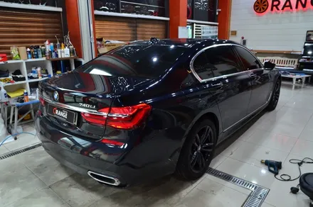 대전카스킨 + 오렌지카스킨 + 대전랩핑 + 세종랩핑 + 전체랩핑 + BMW 740LI + 3m.2080-G10 Gloss White / 대전 유성구 원신흥동