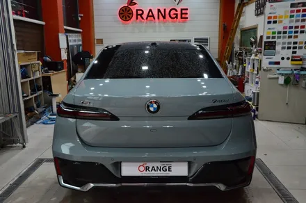 대전카스킨 + 오렌지카스킨 + 대전랩핑 + 세종랩핑 + 전체랩핑 + BMW + BMW 740D + 듀오톤 + styx - Pianm Black + 고광택 / 대전 유성구 원신흥동