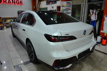 대전카스킨 + 오렌지카스킨 + 대전랩핑 + 세종랩핑 + 전체랩핑 + BMW + BMW 740i + 듀오톤 + AX Film + 플로렛실버(FLORETT SILVER) / 대전 유성구 원신흥동