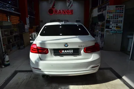 대전 카스킨 + 오렌지 카스킨 + BMW + 320d + 전체랩핑 + TECKWRAP Velvet Blue VCH402-S / 대전 유성구 원신흥동