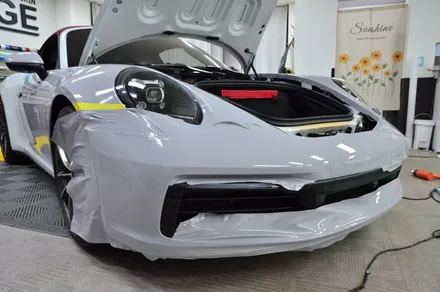 대전 카스킨 + 오렌지카스킨 + 포르쉐 + 911까레라S + 전체랩핑 + STYX Super Gloss Audi Nardo Gray(Light) / 대전 유성구 원신흥동