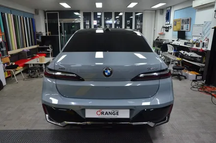 대전 카스킨 + 오렌지 카스킨 + BMW + 750 + 듀오톤 시공 + 전체 크롬죽이기 + 리보 블랙 PPF / 대전 유성구 원신흥동