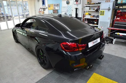 대전 오렌지 카스킨 BMW M4 건식 블랙 PPF로 다크무드로 완벽 변신 / 대전 유성구 원신흥동
