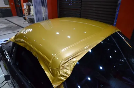 대전 카스킨+오렌지 카스킨+다이하쓰 코펜+Gloss Gold Metalic+글로스 골드 메탈릭+부분랩핑 / 대전 유성구 원신흥동