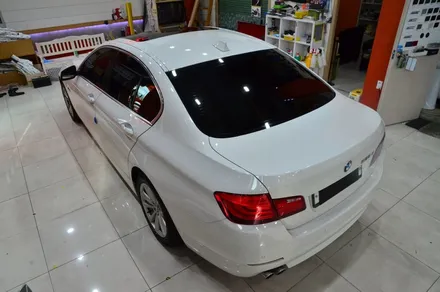대전 카스킨+오렌지 카스킨+BMW 525d+전체랩핑+Satin Dark Grey+새틴 다크 그레이 / 대전 유성구 원신흥동