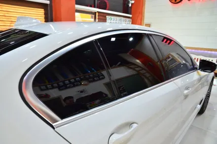 대전 카스킨+오렌지 카스킨+BMW G30 520d+루프스킨+유광블랙 / 대전 유성구 원신흥동