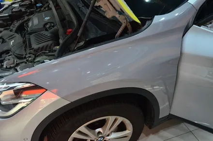 대전카스킨 + 오렌지카스킨 + 대전랩핑 + 세종랩핑 + 전체랩핑+ 전체PPF BMW X1 + 3M 1080-G8081 Cool Gray / 대전 유성구 원신흥동