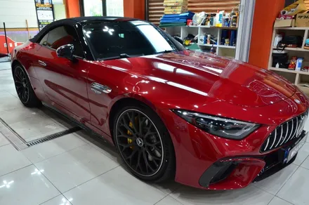 대전카스킨 + 오렌지카케어 + 오렌지카스킨 + 전체랩핑 + 전체PPF + Mercedes-Benz + SL63AMG + SL63 + KEEP GAURD PPF / 대전 유성구 원신흥동
