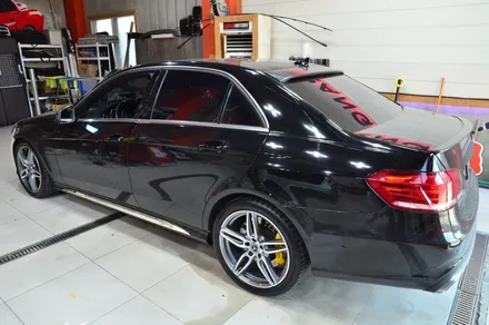 대전카스킨 + 오렌지카스킨 + 전체랩핑 + 벤츠 + E63 AMG  + AX FILM XA2686 (ULTRA-MATTE DARK GRAY) / 대전 유성구 원신흥동