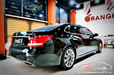 대전카스킨 + 오렌지카케어 + 오렌지카스킨 + 전체랩핑 + 현대자동차 + 에쿠스리무진 + 3M + Gloss White + 글로스화이트 / 대전 유성구 원신흥동
