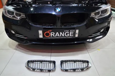 대전 카스킨+오렌지 카스킨+BMW 420d SOTT+유광카본+실내랩핑 / 대전 유성구 원신흥동