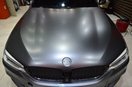 대전 카스킨+오렌지 카스킨+BMW G30 530i+3m사틴다크그레이+전체랩핑 / 대전 유성구 원신흥동