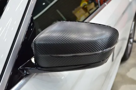 대전 카스킨+오렌지 카스킨+BMW 520d+루프스킨+사이드미러+유광블랙+카본블랙 / 대전 유성구 원신흥동