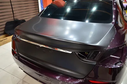 대전 카스킨+오렌지 카스킨+마세라티 콰트로 포르테+전체랩핑+3M 1080-S12 Satin Black+새틴 블랙 / 대전 유성구 원신흥동