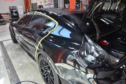 대전카스킨 + 오렌지카스킨 + 대전랩핑 + 세종랩핑 + 전체랩핑+ 전체PPF + KEEP GAURD PPF + BMW M8 / 대전 유성구 원신흥동