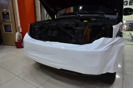 대전카스킨 + 오렌지카스킨 + 전체랩핑 + 레인지로버 디스커버리4 + BB WRAP RF031(PET Crystal White) 크리스탈화이트 / 대전 유성구 원신흥동