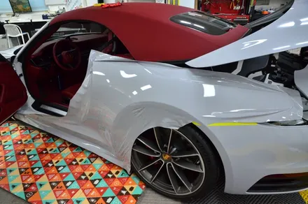 대전 카스킨 + 오렌지카스킨 + 포르쉐 + 911까레라S + 전체랩핑 + STYX Super Gloss Audi Nardo Gray(Light) / 대전 유성구 원신흥동