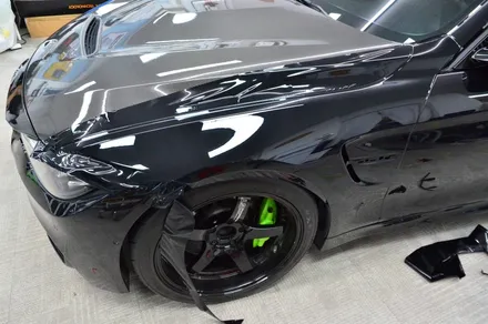 대전 오렌지 카스킨 BMW M4 건식 블랙 PPF로 다크무드로 완벽 변신 / 대전 유성구 원신흥동