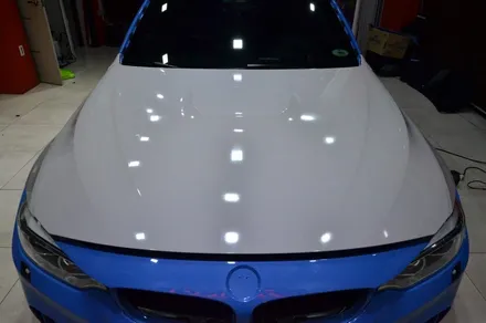 대전 카스킨+오렌지 카스킨+BMW F80 M3+전체랩핑+3M G31 storm gray / 대전 유성구 원신흥동