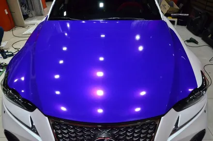 대전 카스킨+오렌지 카스킨+렉서스 IS 200t+3M Gloss Plum Explosion+글로스 플럼 익스플로젼+전체랩핑 / 대전 유성구 원신흥동