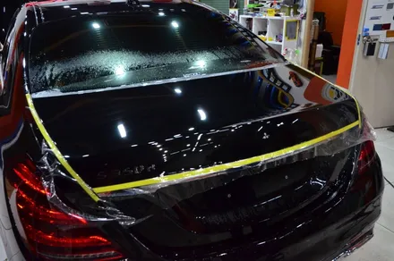 대전 카스킨+오렌지 카스킨+벤츠 S 350d+PPF필름처리 / 대전 유성구 원신흥동