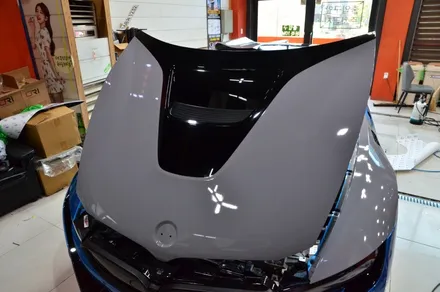 오렌지카스킨 + 전체랩핑 + 부분랩핑 + BMW + I8 +BMW I8 + 3M 1080-G8081 Cool Gray + 쿨그레이 / 대전 유성구 원신흥동