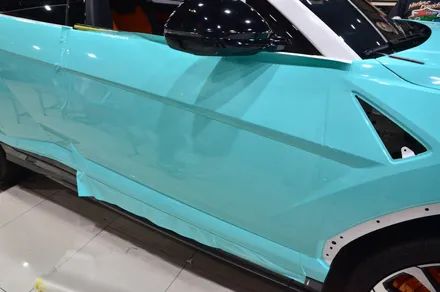 대전카스킨 + 오렌지카스킨 + 전체랩핑 + 람보르기니 + 우루스 + BB WRAP-RF019(PET Tiffany Blue) +티파니 블루 / 대전 유성구 원신흥동