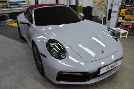 대전 카스킨 + 오렌지카스킨 + 포르쉐 + 911까레라S + 전체랩핑 + STYX Super Gloss Audi Nardo Gray(Light) / 대전 유성구 원신흥동