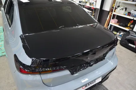 대전 카스킨 + 오렌지 카스킨 + BMW + 750 + 듀오톤 시공 + 전체 크롬죽이기 + 리보 블랙 PPF / 대전 유성구 원신흥동