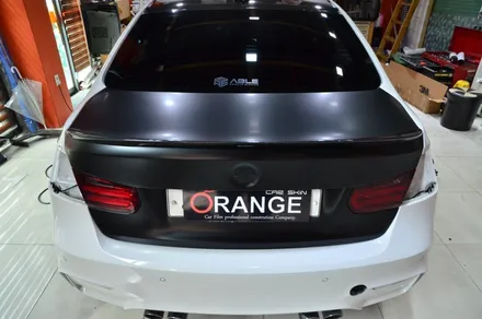 대전 카스킨+오렌지 카스킨+BMW M4+3M사틴블랙+전체랩핑(재시공) / 대전 유성구 원신흥동