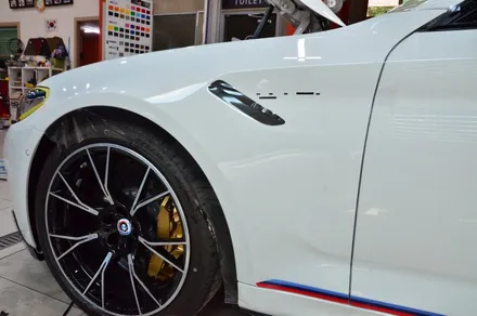 대전카스킨 + 오렌지카케어 + 오렌지카스킨 + 전체랩핑 + 전체PPF + BMW M5 Competition + KEEP GAURD PPF + M5 + Competition / 대전 유성구 원신흥동