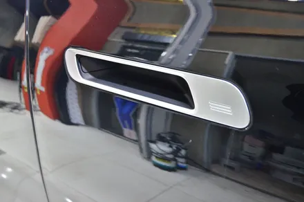 대전 카스킨 + 오렌지 카스킨 + BMW + 듀오톤 시공 + 크롬 죽이기 +  TECK WRAP Silver Fern / 대전 유성구 원신흥동