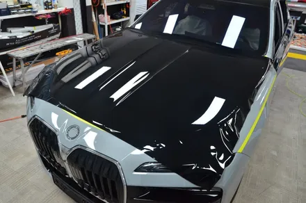 대전 카스킨 + 오렌지 카스킨 + BMW + 750 + 듀오톤 시공 + 전체 크롬죽이기 + 리보 블랙 PPF / 대전 유성구 원신흥동