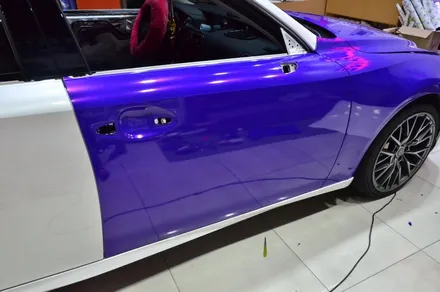 대전 카스킨+오렌지 카스킨+렉서스 IS 200t+3M Gloss Plum Explosion+글로스 플럼 익스플로젼+전체랩핑 / 대전 유성구 원신흥동