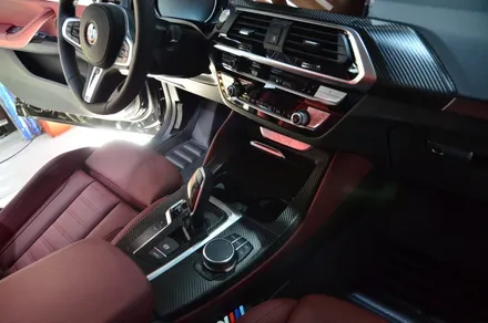 대전 카스킨+오렌지 카스킨+BMW X4+실내랩핑+카본블랙 / 대전 유성구 원신흥동