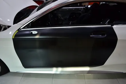 대전 카스킨+오렌지 카스킨+벤츠 AMG S63+전체랩핑+사틴블랙+Satin Black / 대전 유성구 원신흥동