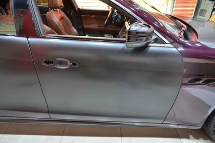 대전 카스킨+오렌지 카스킨+마세라티 콰트로 포르테+전체랩핑+3M 1080-S12 Satin Black+새틴 블랙 / 대전 유성구 원신흥동