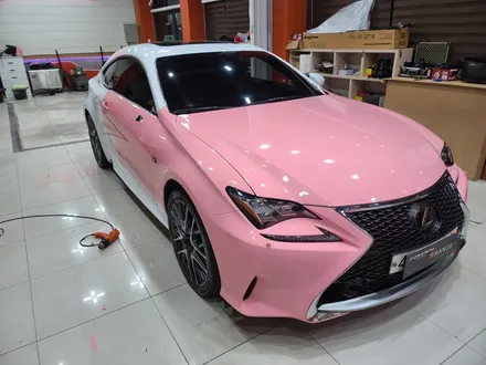 대전카스킨 + 오렌지카스킨 + 대전랩핑 + 세종랩핑 + 전체랩핑 + LEXUS RC350 + MacTac 758-09BF / 대전 유성구 원신흥동