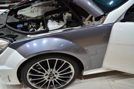 대전카스킨 + 오렌지카케어 + 오렌지카스킨 + 전체랩핑 + 벤츠 +   벤츠c63amg + 3M.1080-G201 Gloss Anthracite / 대전 유성구 원신흥동