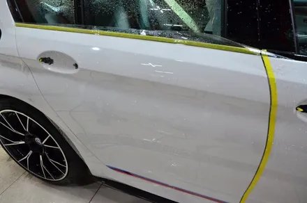 대전카스킨 + 오렌지카케어 + 오렌지카스킨 + 전체랩핑 + 전체PPF + BMW M5 Competition + KEEP GAURD PPF + M5 + Competition / 대전 유성구 원신흥동