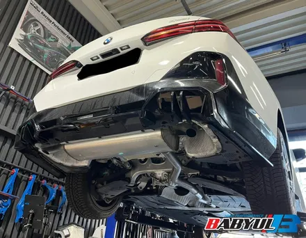 BMW G60 520i, 준비엘 브릴란테 튜닝인증가변배기 장착