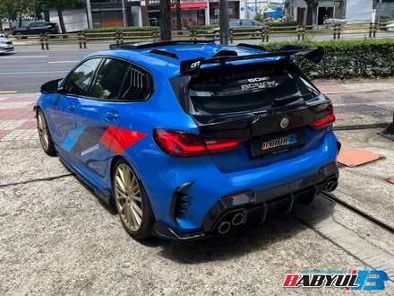 BMW F40 118d, M퍼포먼스 스타일 카본 쿼드 머플러팁 장착, BMW118d, BMW배기, 광주BMW, 118d배기튜닝, 118d머플러팁,BMW튜닝, 광주BMW튜닝