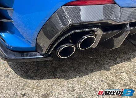 BMW F40 118d, M퍼포먼스 스타일 카본 쿼드 머플러팁 장착, BMW118d, BMW배기, 광주BMW, 118d배기튜닝, 118d머플러팁,BMW튜닝, 광주BMW튜닝