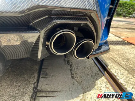 BMW F40 118d, M퍼포먼스 스타일 카본 쿼드 머플러팁 장착, BMW118d, BMW배기, 광주BMW, 118d배기튜닝, 118d머플러팁,BMW튜닝, 광주BMW튜닝