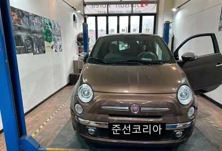 안산피아트500C  안드로이드장착