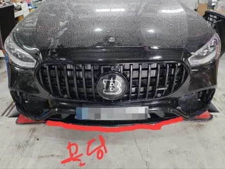 동탄 크롬죽이기 포인트 랩핑 / 벤츠 W223 S클래스 63AMG 바디킷 컨버전차량 전체크롬딜리트,포인트랩핑,실내랩핑 시공 / 동탄 산척동