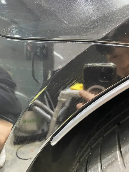 동탄 사고수리 PPF 유리막코팅 / 벤츠 CLS450 보험수리 라이트PPF , 유리막코팅 시공 / 동탄 산척동