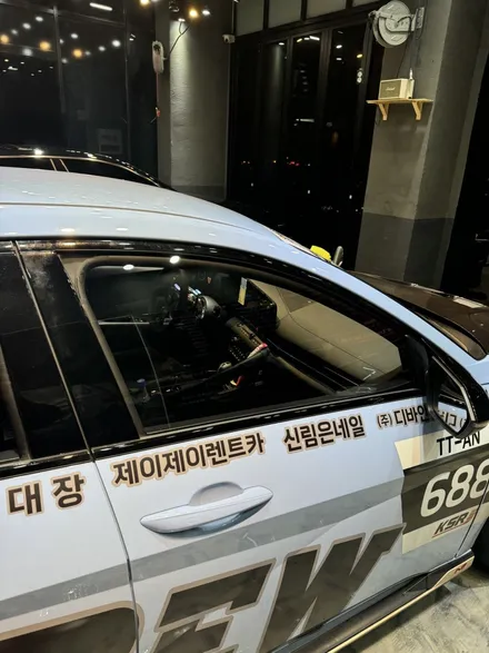 동탄 썬팅 / 아반떼N 썬팅제거 / 동탄 산척동